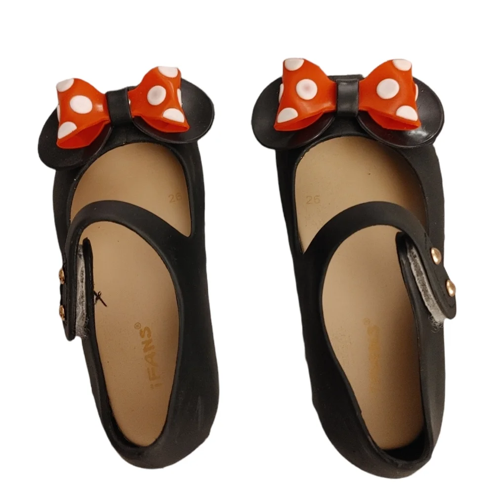 Toddler Girls' Size 8 Disney Minnie Mouse Mary Jane Velcroe Ballet Flats